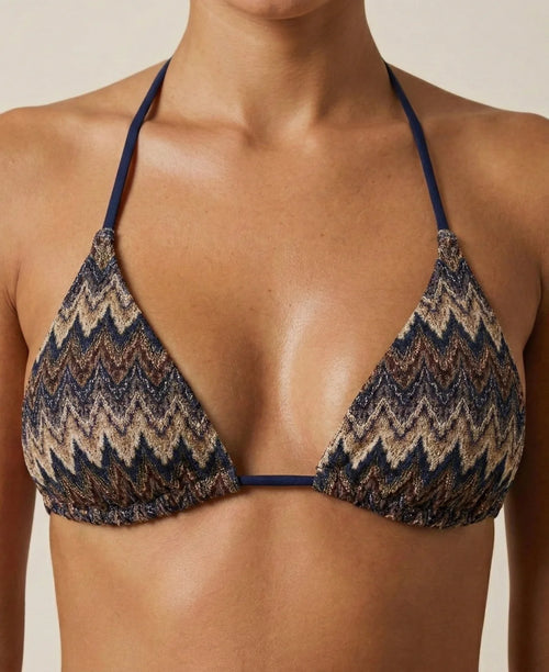 Bikini Üst - Lacivert | Platinum Desire Exclusif-Triangle Push-Up