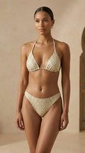 Bikini Altı - Beyaz | Gold Rush-Full Bottom (White)