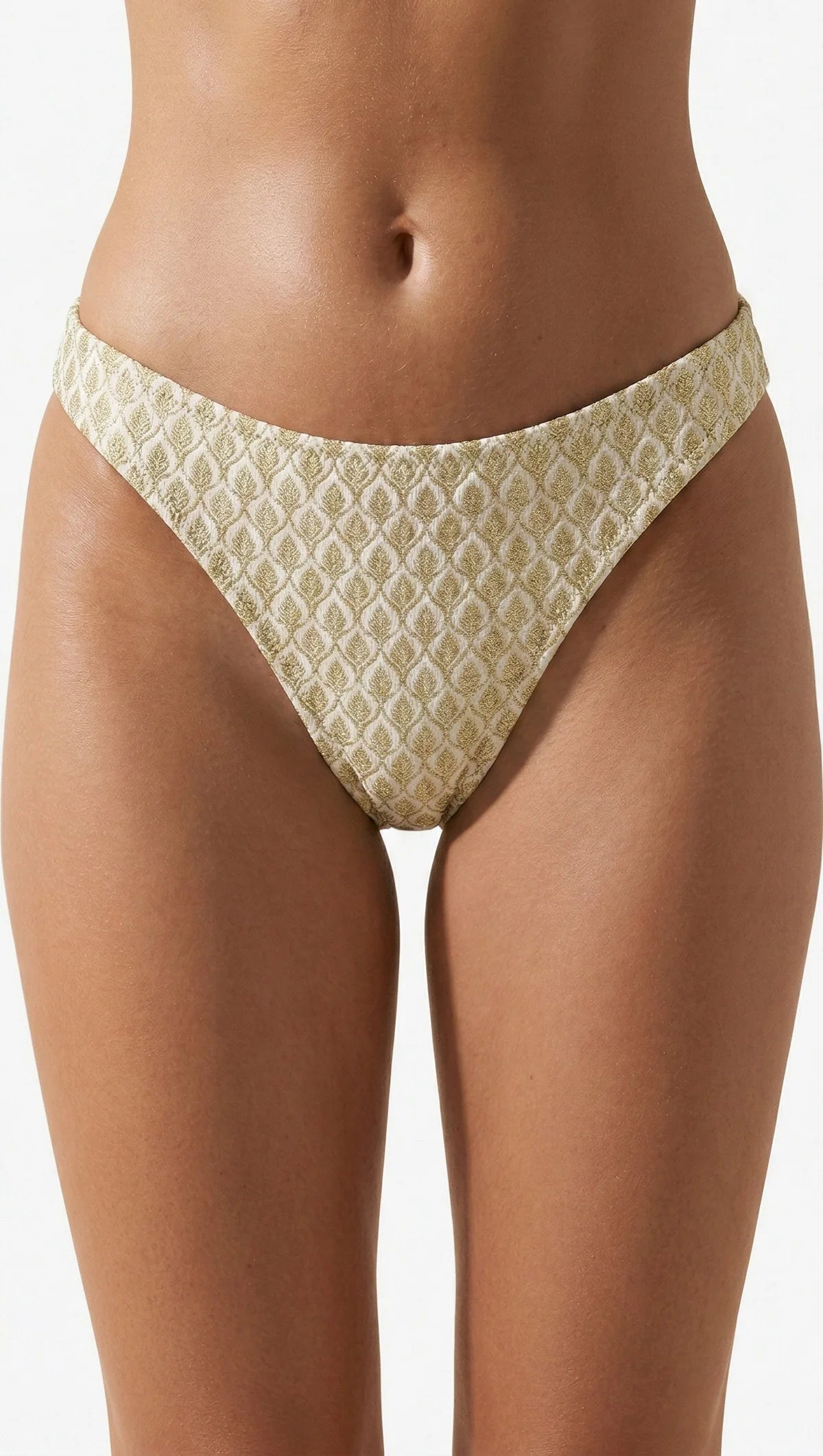 Bikini Altı - Beyaz | Gold Rush-Full Bottom (White)